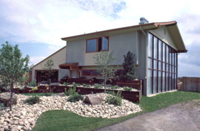 Пассивный солнечный дом Starboard House, внешний вид