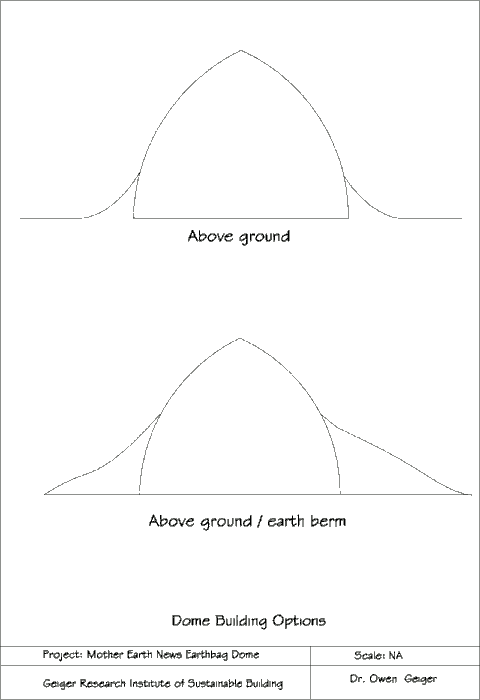 Дешёвый землебитный наземный погреб